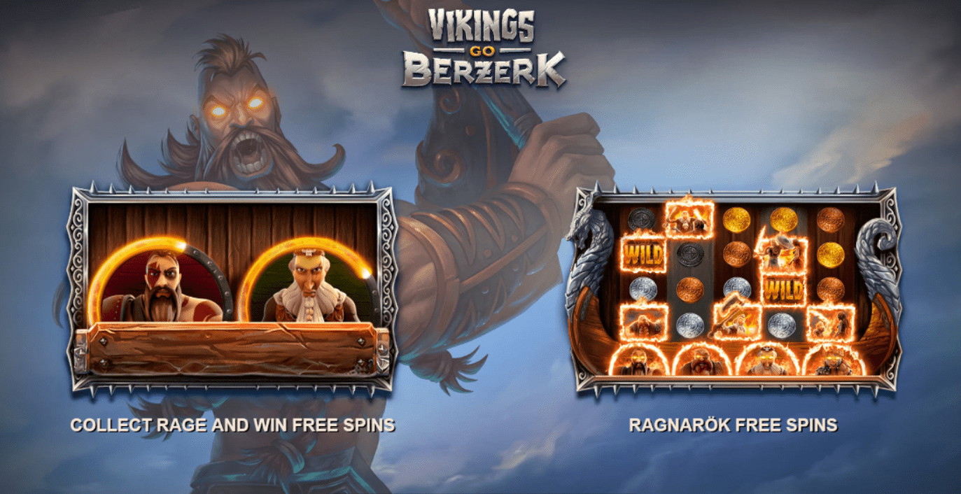 Experience the excitement of the Vikings Go Berzerk slot game